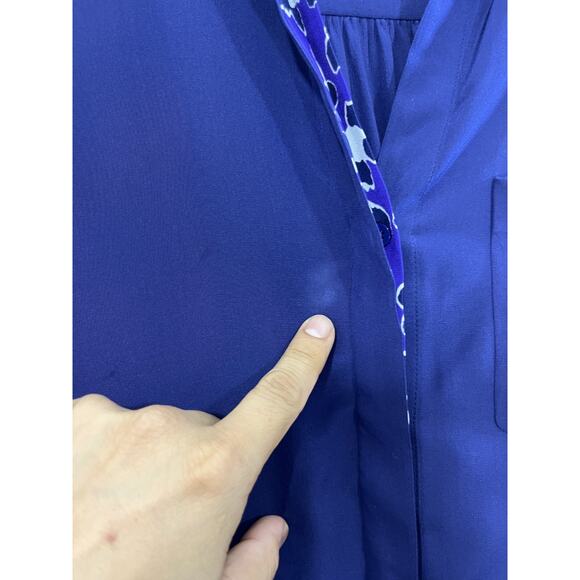 Diane Von Furstenberg Silk Lorelei Two Minimalist Quiet Luxe Sophisticated Top M - Picture 4 of 16